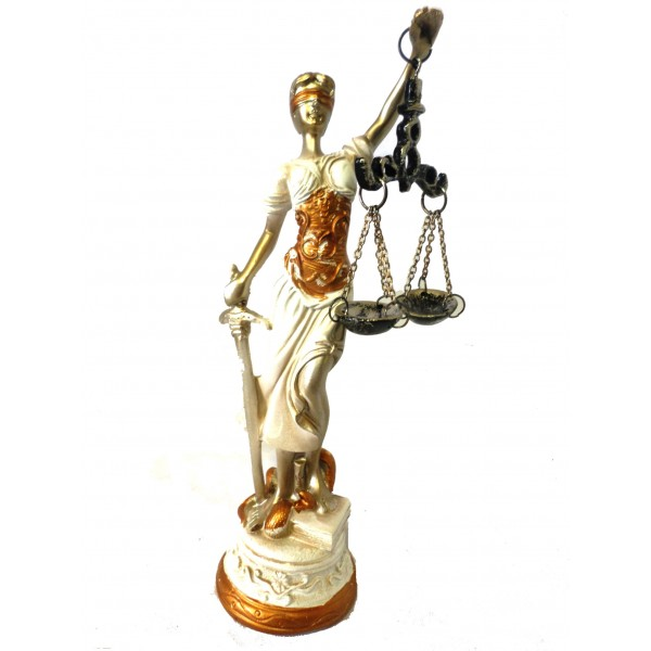 DAMA DE LA JUSTICIA 20 CM