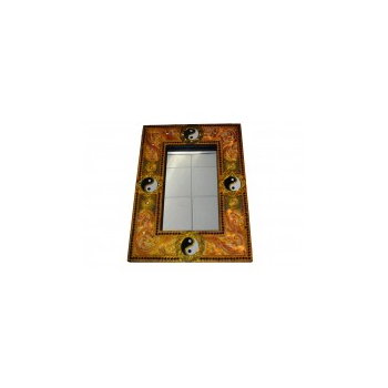 Espejo Dorado 80 x 58 cm