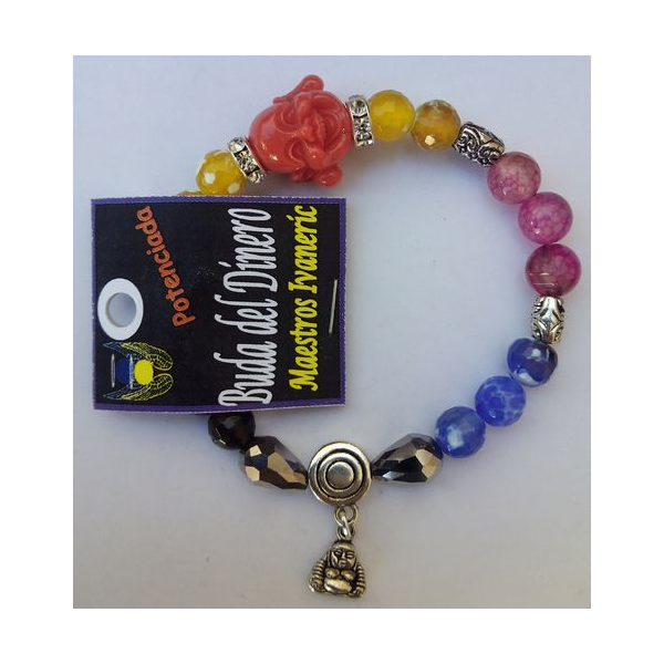 Pulsera Artesanal de Propósito Buda del Dinero