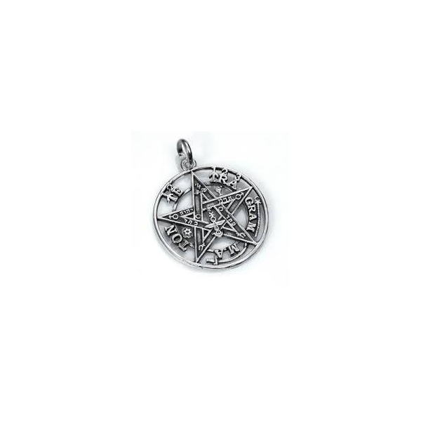 COLGANTE TETRAGRAMMATON PLATA 2,5 CM