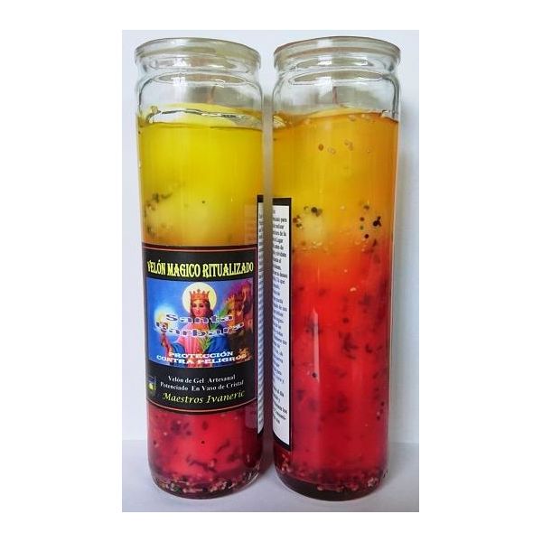 Velón Mágico de Gel, Santa Barbara