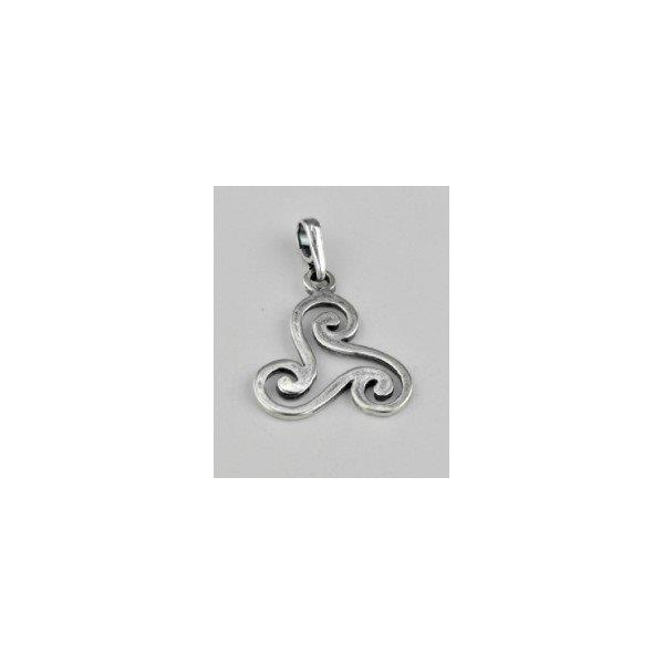 Colgante plata - Trisquel