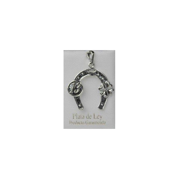 Colgante plata HERRADURA- 3,1 x 3 cm