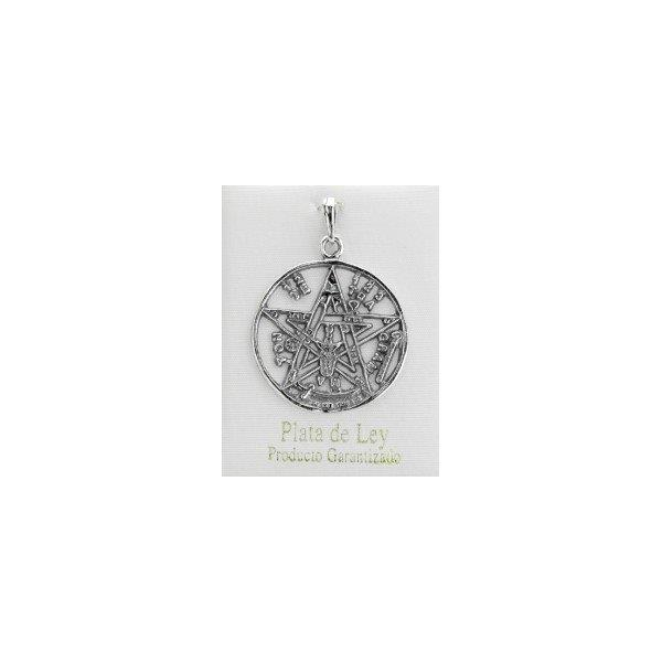 Colgante plata oxido - Tetragramaton