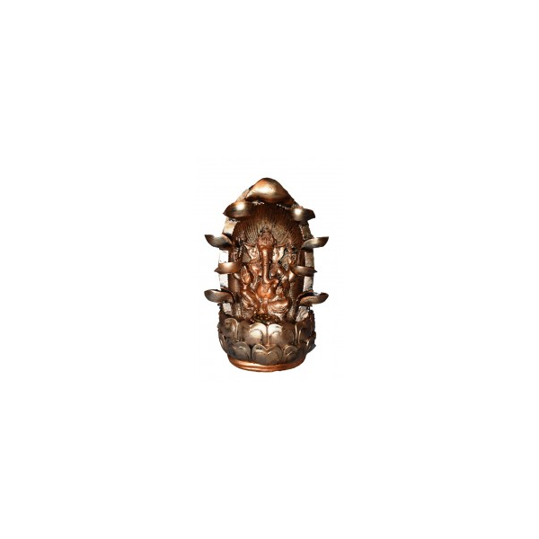 FUENTE GANESHA  BRONCE CASCADAS CON LUZ