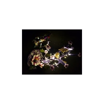 ARBOL ARTESANALL CON LUZ