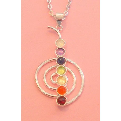 COLGANTE CHOKUREI CHAKRAS CADENA