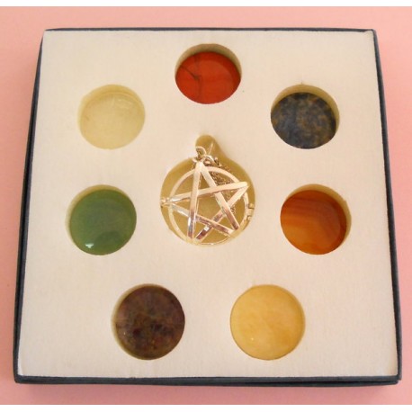ESTUCHE PENDULO COLGANTE CHAKRAS